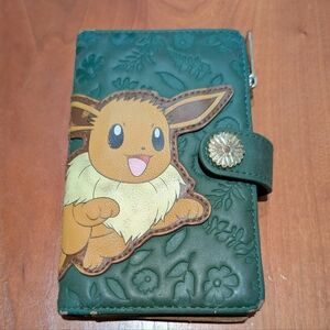 Green Eevee Embossed Wallet